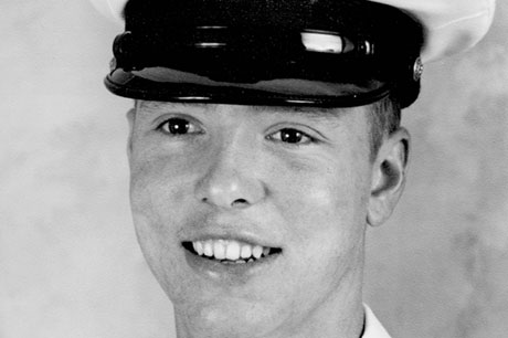 Greg during his time in the navy.
